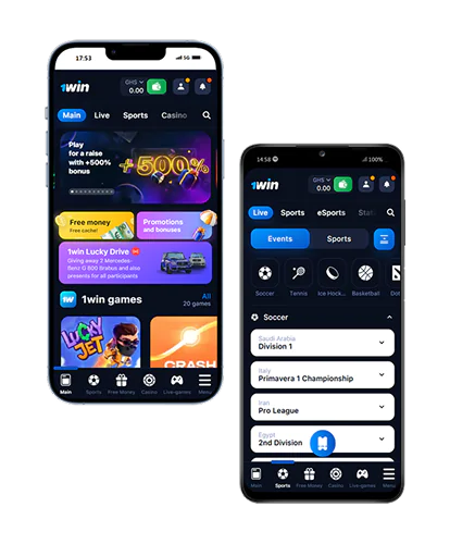 1win App Start Play in Ghana