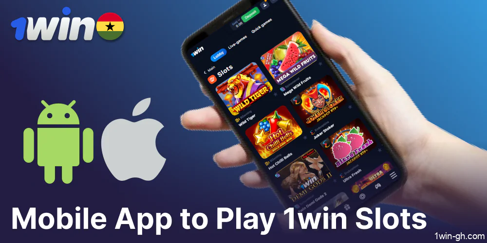 Play slot games on mobile devices in the 1win mobile app