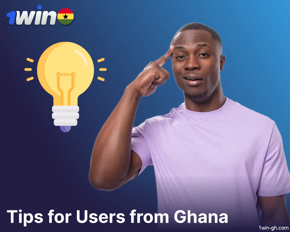 Tips and advice for 1win palyers from Ghana to play Lucky Jet successfully